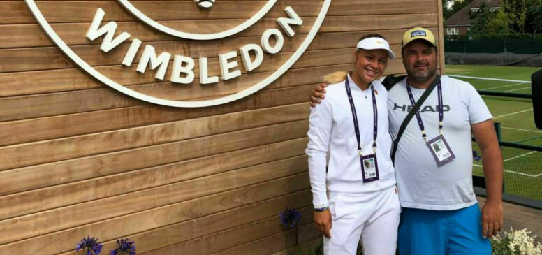 Michaela Kadlečková a Ivo Uram Wimbledon
